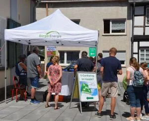Klimafest Carsharing Stand Stadt Remagen