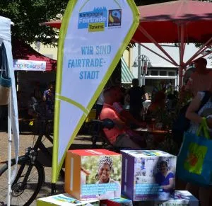 Klimafest Fairtrade Stand Stadt Remagen