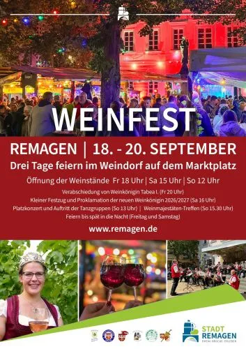 Plakat Weinfest 2026